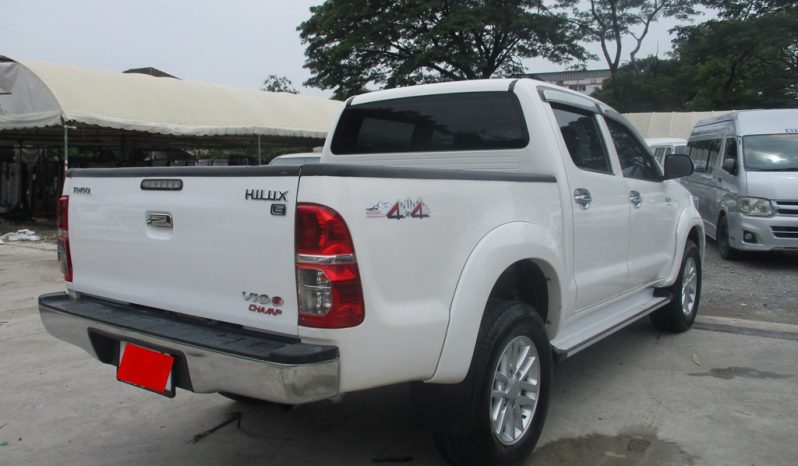 2014 – VIGO 4WD 2.5E MT DOUBLE CAB WHITE – 9160 full