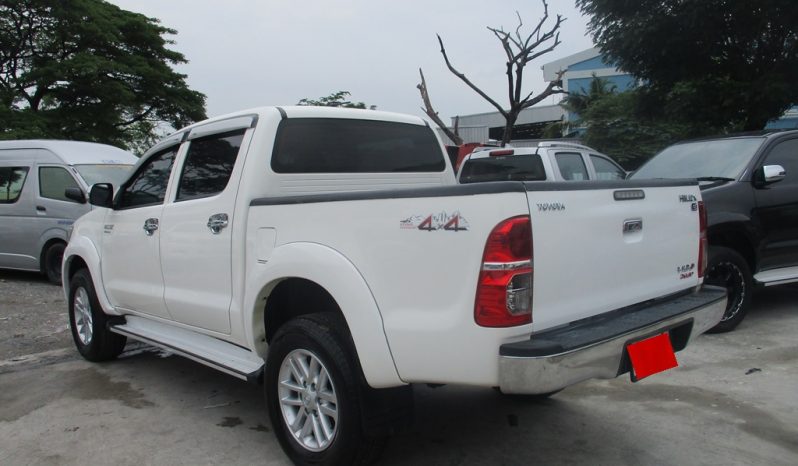 2014 – VIGO 4WD 2.5E MT DOUBLE CAB WHITE – 9160 full