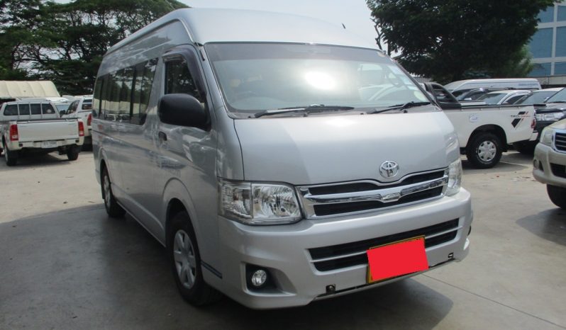 2013 – TOYOTA 2WD 2.5 MT COMMUTER SILVER – 5979 full