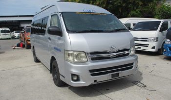 2013 – TOYOTA 2WD 2.5 MT COMMUTER SILVER – 3691 full