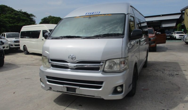 2013 – TOYOTA 2WD 2.5 MT COMMUTER SILVER – 3691 full