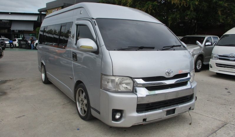 2012 – TOYOTA 2WD 2.5 MT COMMUTER SILVER – 4751 full
